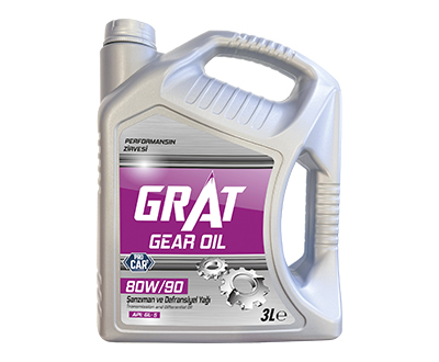 GRAT GEAR OIL 80W/90 TRANSMISSION AND DIFFERENTIAL OIL 3L